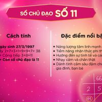 Ý nghĩa số Chủ đạo 11 trong Thần số học chi tiết 2023