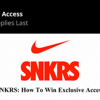 Làm thế nào để sở hữu giày trên ứng dụng Nike SNKRS?