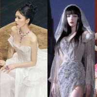 Tạo hình Đêm hội Weibo: Trương Dư Hi ma mị chặt chém Triệu Lộ Tư cổ điển, Na Trát sến như mặc giấy gói quà