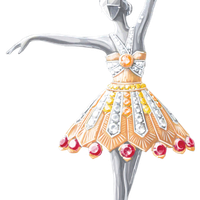 Vũ điệu ballet trên trang sức Van Cleef & Arpels
