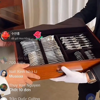 Livestream bán hàng "quý tộc" của NTK Thái Công