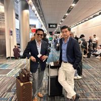 Chuyện tình của NTK Thái Công và CEO kém 17 tuổi