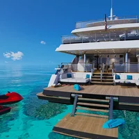 Siêu du thuyền 142 Atrium đặc biệt sở hữu giếng trời đẳng cấp khách sạn năm sao