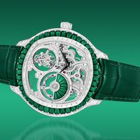 Ra mắt đồng hồ Piaget Polo Emperador đính 53 viên ngọc lục bảo