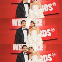 Binz - Châu Bùi lần đầu công khai nắm tay ở WeChoice Awards 2023,