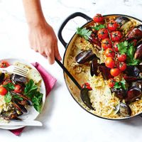 Món cơm Ý nấu kiểu fusion