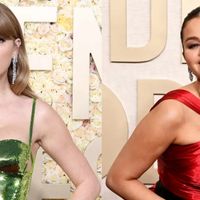 Thảm đỏ "Quả Cầu Vàng": Taylor Swift mặc đồ Gucci, Selena Gomez diện váy đỏ độc lạ