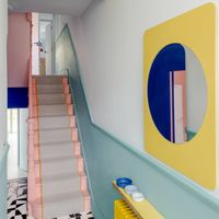 cai tao cau thang hanh lang beacon house S&M Architects Materials Assemble