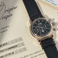 Cận cảnh đồng hồ Patek Philippe 5004 Perpetual Calendar Chronograph  