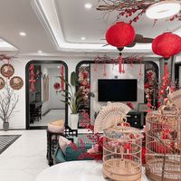trang trí nhà đón Tết