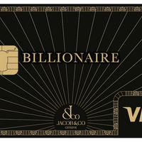 Billionaire, Jacob & Co. phát hành thẻ tín dụng kim cương với nhiều đặc quyền xa xỉ