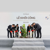 Các đại biểu tại lễ khởi công Sycamore, dự án nhà ở quy mô lớn đầu tiên của CapitaLand Development tại Việt Nam.