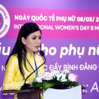 CEO IPPG phát biểu tại diễn đàn của UN Women nhân ngày Quốc tế Phụ nữ