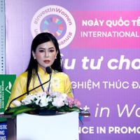 CEO IPPG phát biểu tại diễn đàn của UN Women nhân ngày Quốc tế Phụ nữ