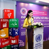 CEO IPPG phát biểu tại diễn đàn của UN Women nhân ngày Quốc tế Phụ nữ