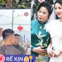 Quang Hải cắt tóc để mai làm chú rể, Thanh Huyền tất bật đãi tiệc nhưng vẫn ghé vào nói 1 câu!