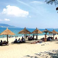 Biển Nhật Lệ tại Quảng Bình