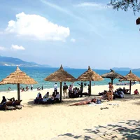 Biển Nhật Lệ tại Quảng Bình