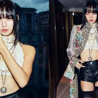 Lisa ưa chuộng Louis Vuitton, diện đồ trị giá hàng tỷ đồng đến dự show