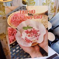 Món tàu hũ hoa anh đào