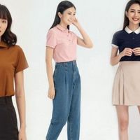 Các kiểu áo trẻ trung