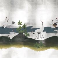 Bộ sưu tập Byobu của de Gournay lấy cảm hứng từ loại hình nghệ thuật cổ xưa của Nhật Bản