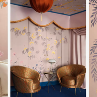 Bộ sưu tập Byobu của de Gournay lấy cảm hứng từ loại hình nghệ thuật cổ xưa của Nhật Bản