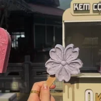 Món kem 'cột mốc Km số 0' vừa xuất hiện đã gây sốt ở Hà Giang