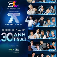 Anh Trai Say Hi hội tụ loạt tên tuổi cực hot vì sao lại có 30 thí sinh