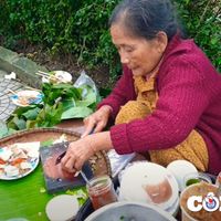 Bánh ướt cuốn tôm chua Huế