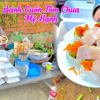 Bánh ướt cuốn tôm chua Huế