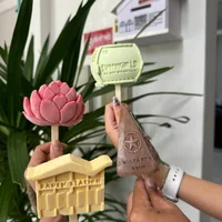 Độc đáo những que kem in hình 