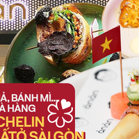 Bữa ăn đắt đỏ tại nhà hàng sao Michelin duy nhất ở TP.HCM khiến khách Tây cũng phải choáng ngợp: Chả giò, bún chả, bánh mì... bỗng hóa thành món ăn thượng lưu
