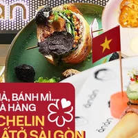 Bữa ăn đắt đỏ tại nhà hàng sao Michelin duy nhất ở TP.HCM khiến khách Tây cũng phải choáng ngợp: Chả giò, bún chả, bánh mì... bỗng hóa thành món ăn thượng lưu