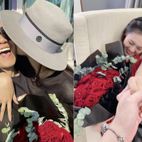Diễn viên Anh Đức cầu hôn bạn gái kém 12 tuổi.
