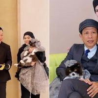 Thương gia Malaysia tổ chức sinh nhật cho mèo ở cửa hàng Louis Vuitton