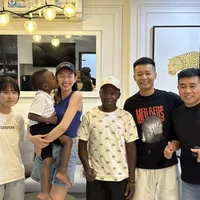 Thùy Tiên hội ngộ Quang Linh