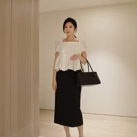5 mẫu chân váy công sở đẹp thanh lịch dành cho quý cô trên 40 tuổi