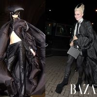 Lady Gaga bí ẩn trong bộ cánh all-black từ Alexander McQueen