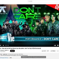 Anh Trai Say Hi chiễm chệ trên Top Trending Music