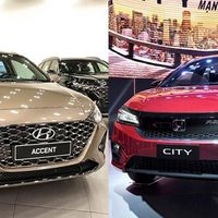 Khác biệt giữa Honda City RS và Hyundai Accent 2024 1.5 AT Cao cấp