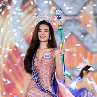 Ý Nhi thi Miss World 2025