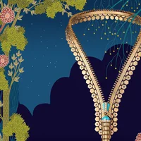 Vòng cổ Zip Necklace hình dây kéo: Đỉnh cao sáng tạo và thủ công của Van Cleef & Arpels