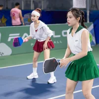 Những bóng hồng xinh đẹp trên sân pickleball ở Hà Nội
