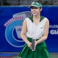 Những bóng hồng xinh đẹp trên sân pickleball ở Hà Nội