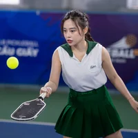 Những bóng hồng xinh đẹp trên sân pickleball ở Hà Nội