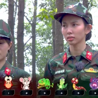 Sao nhập ngũ 2024 mở màn: Hoa hậu Thùy Tiên khóc thét