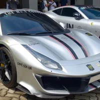 Dàn siêu xe của ông Đặng Lê Nguyên Vũ tập hợp trước Gumball 3000