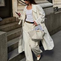 Trench coat dáng dài
