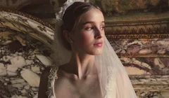 BST ELIE SAAB Bridal Fall 2022 bức chân dung cô dâu vương giả